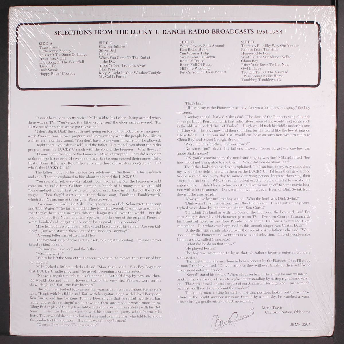lucky u ranch radio broadcasts, 1951-53 by SONS OF THE PIONEERS