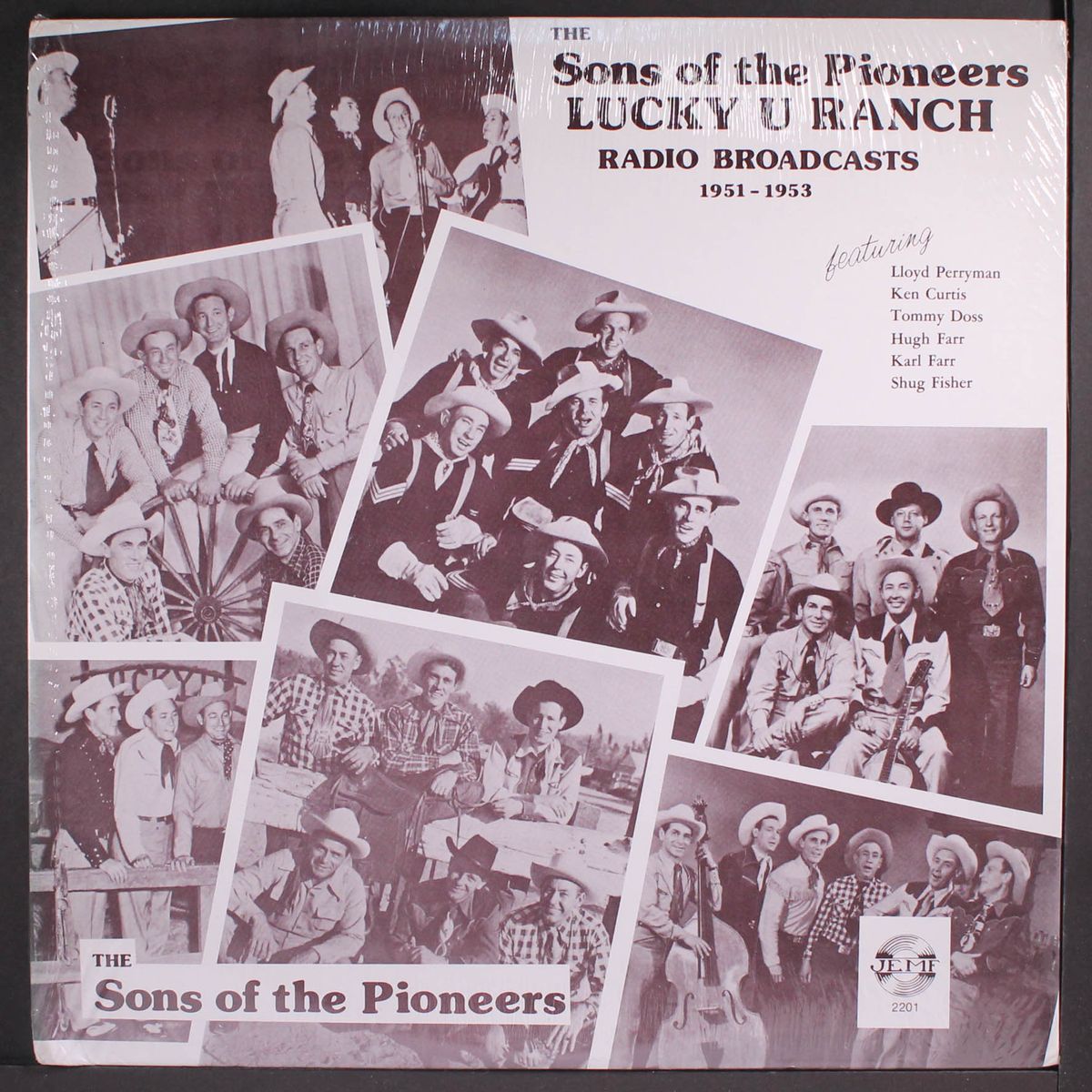 lucky u ranch radio broadcasts, 1951-53 by SONS OF THE PIONEERS