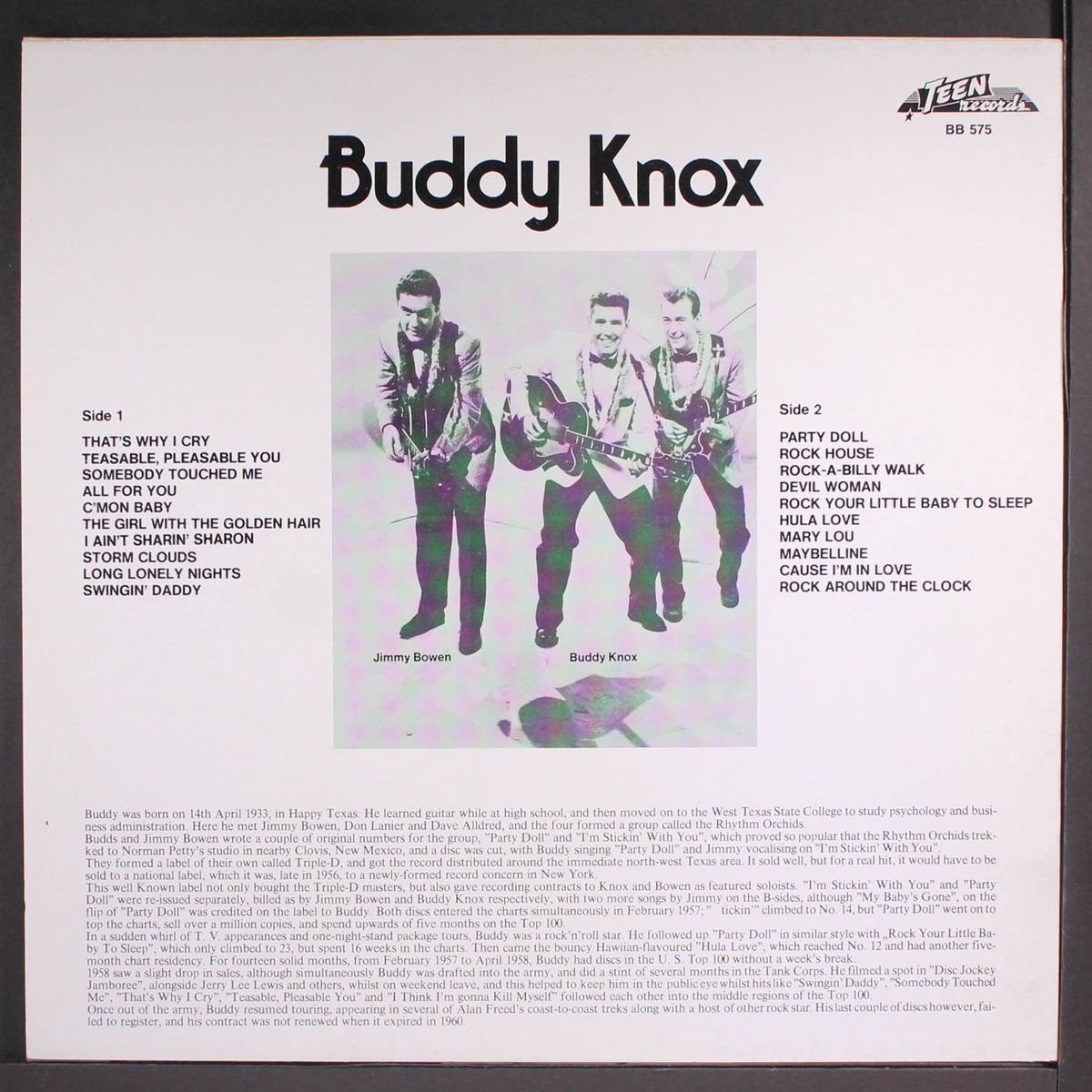 buddy knox by BUDDY KNOX