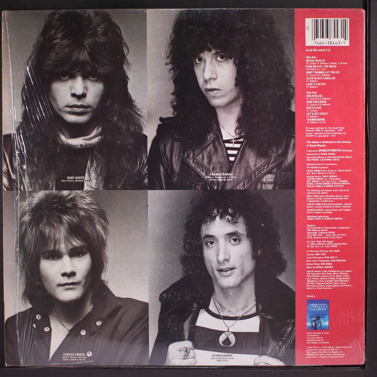 metal health by QUIET RIOT