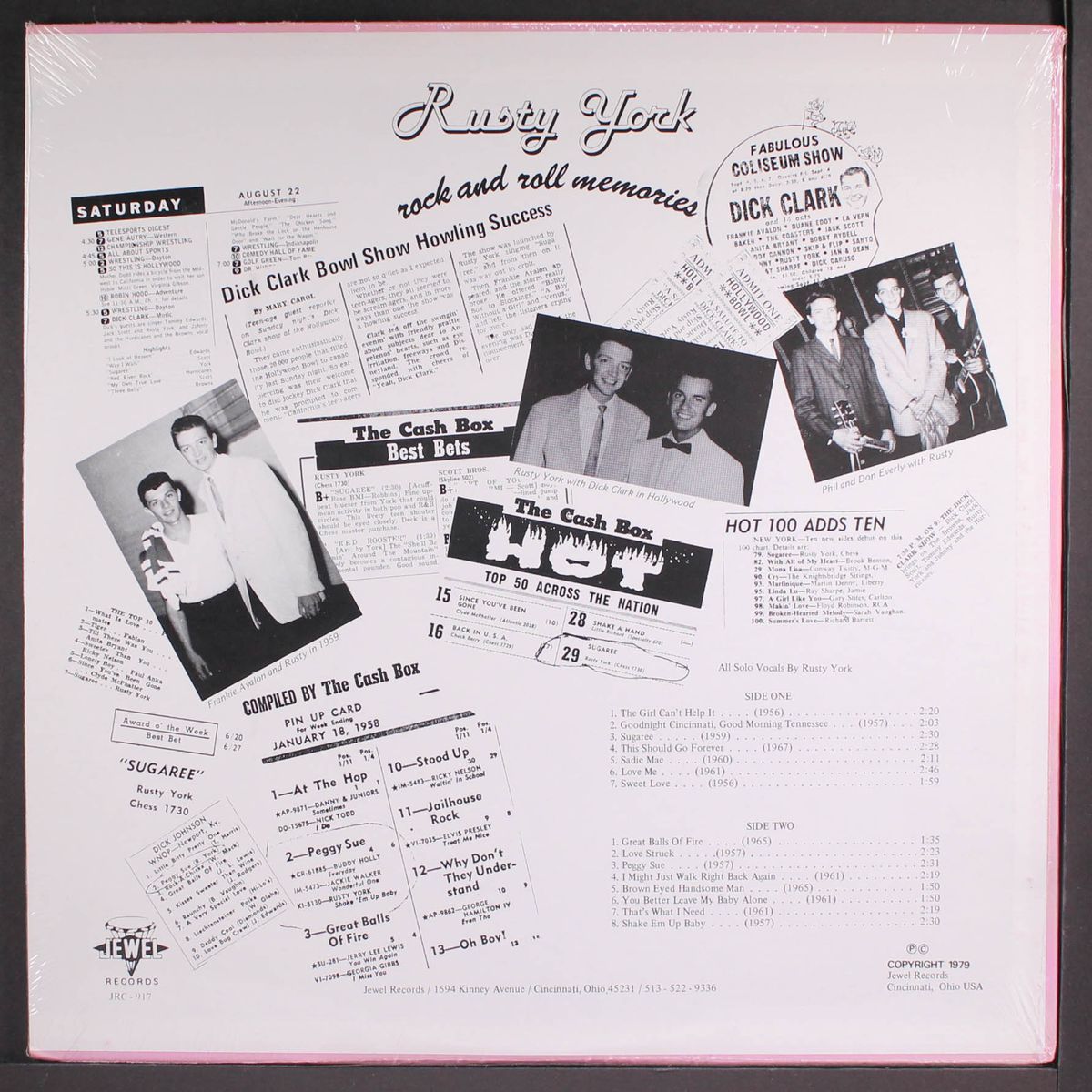 rock and roll memories by RUSTY YORK