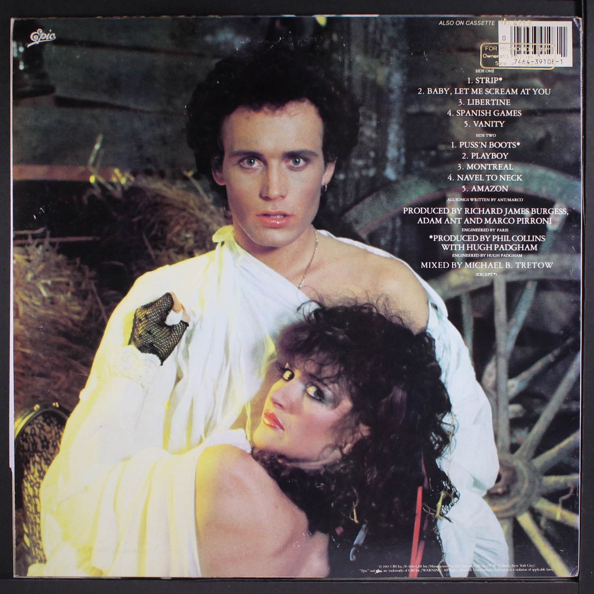 strip by ADAM ANT