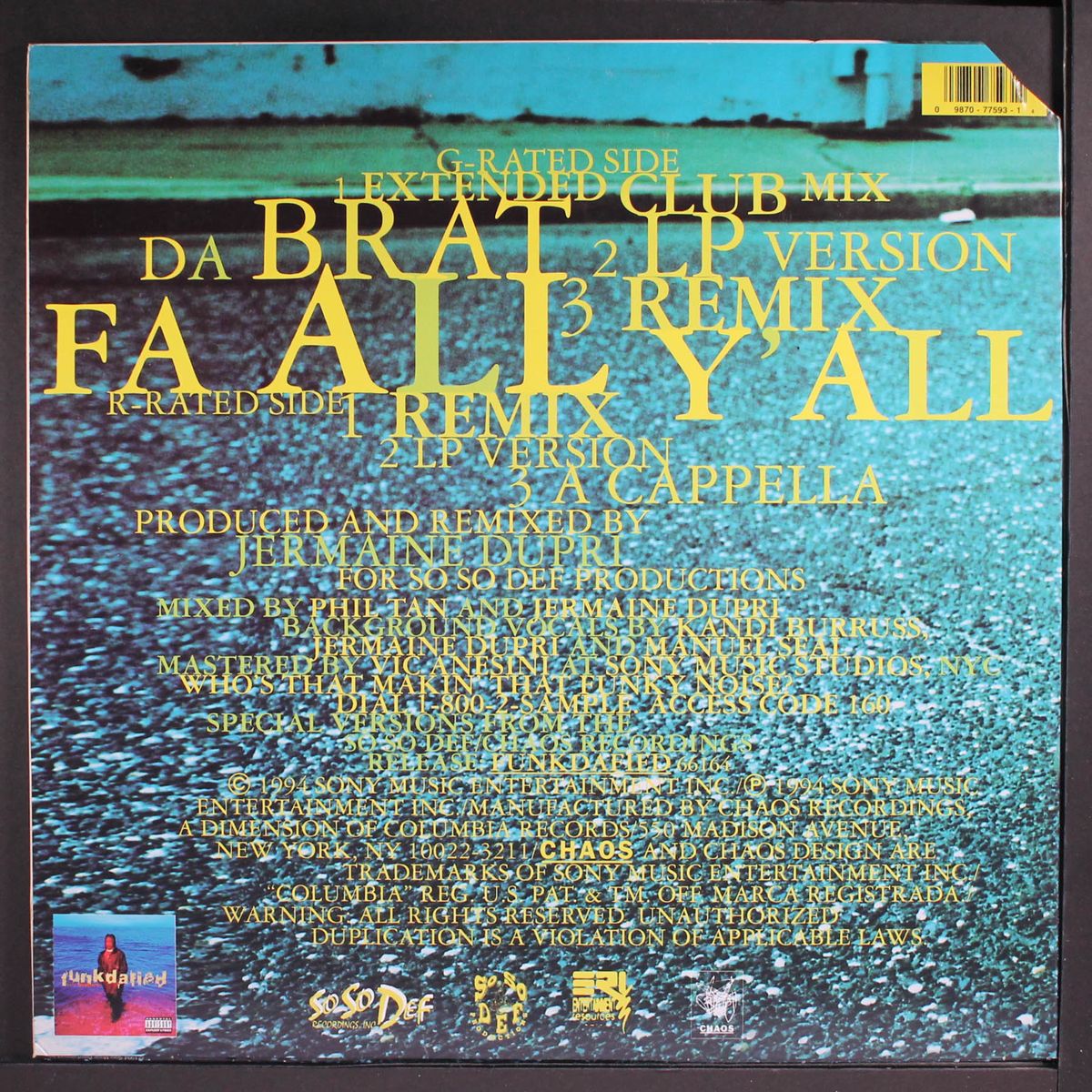 fa all y'all by DA BRAT