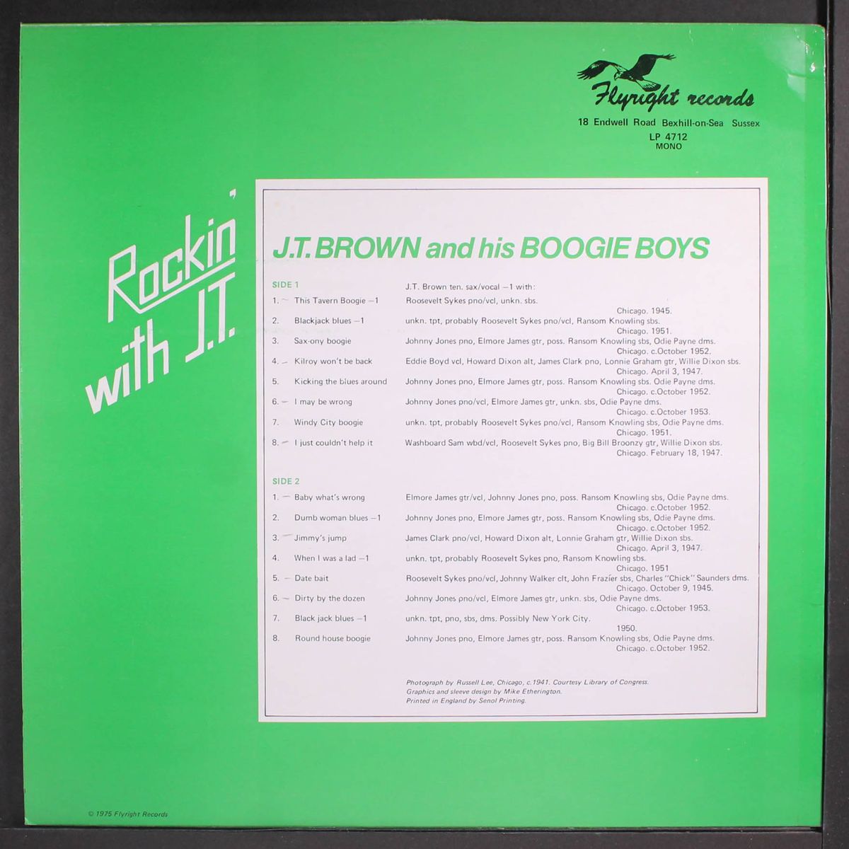 rockin' with by J.T. BROWN