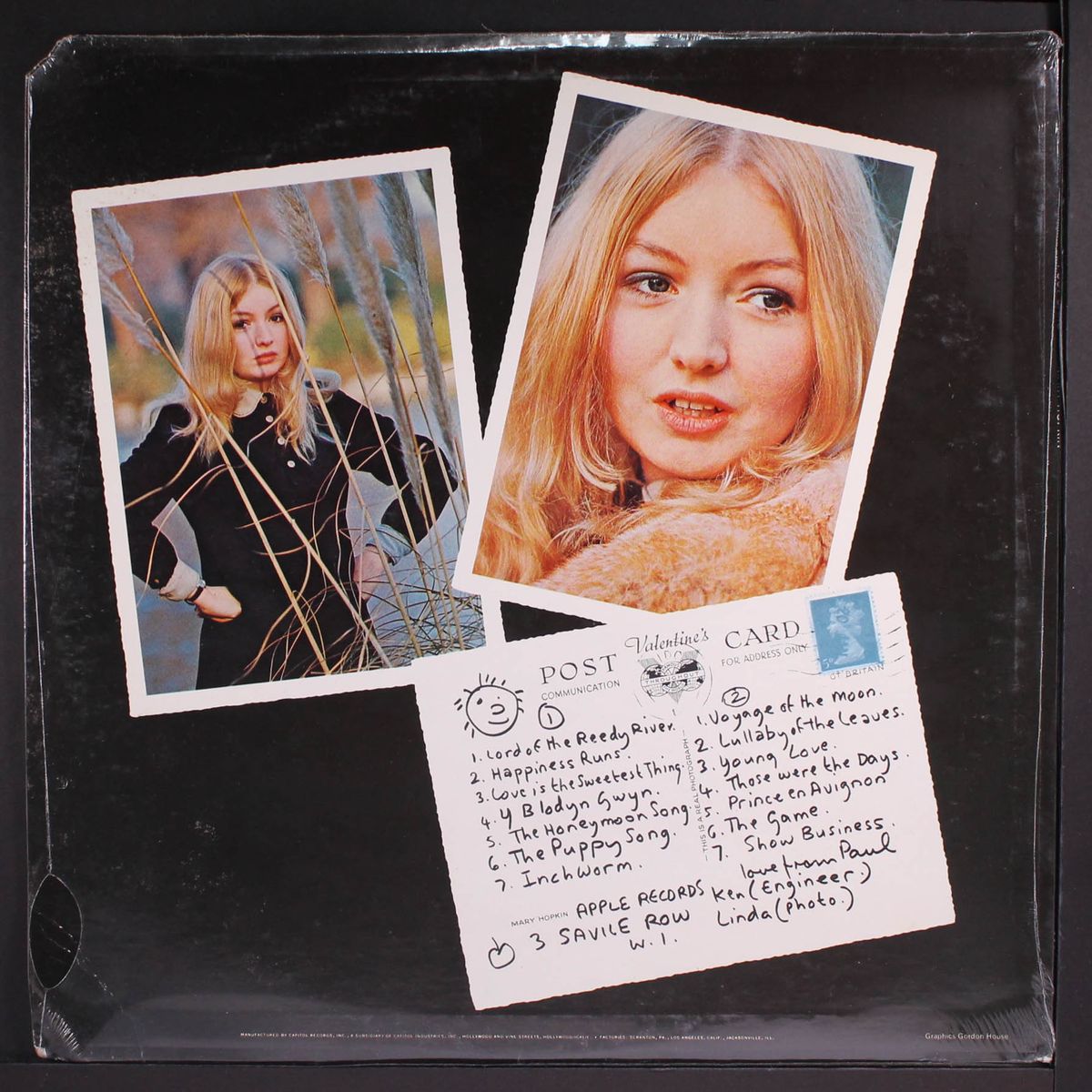 post card by MARY HOPKIN