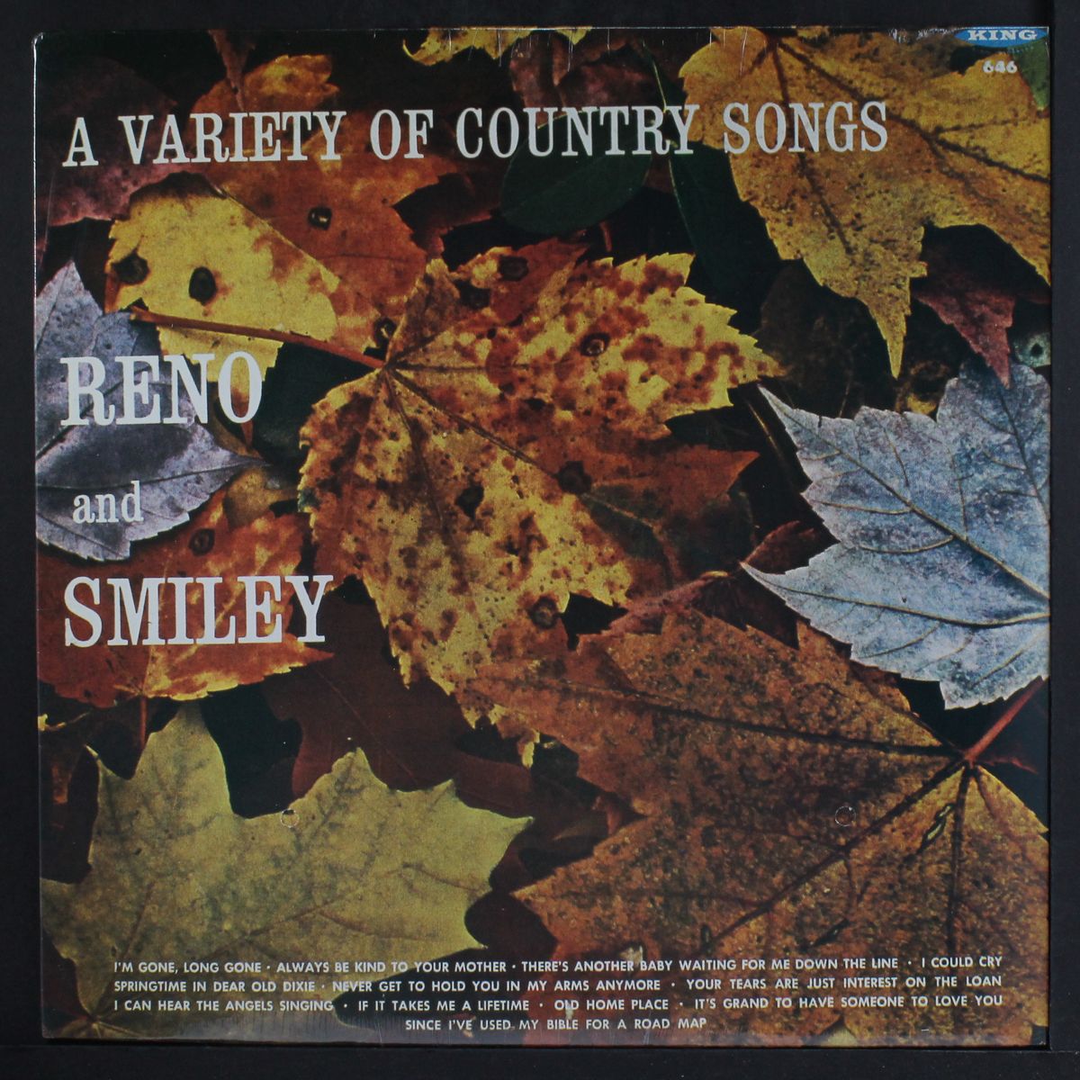 a variety of country songs by RENO & SMILEY
