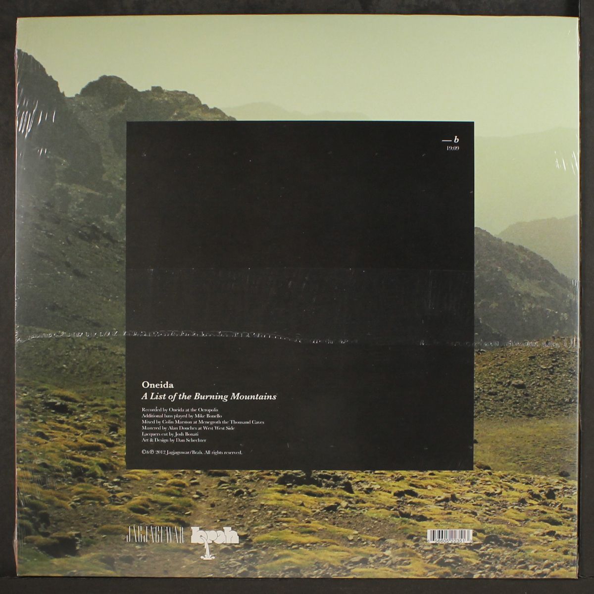 a list of the burning mountains by ONEIDA