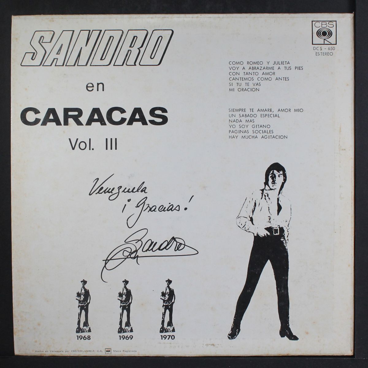 en caracas, vol. 3 by SANDRO