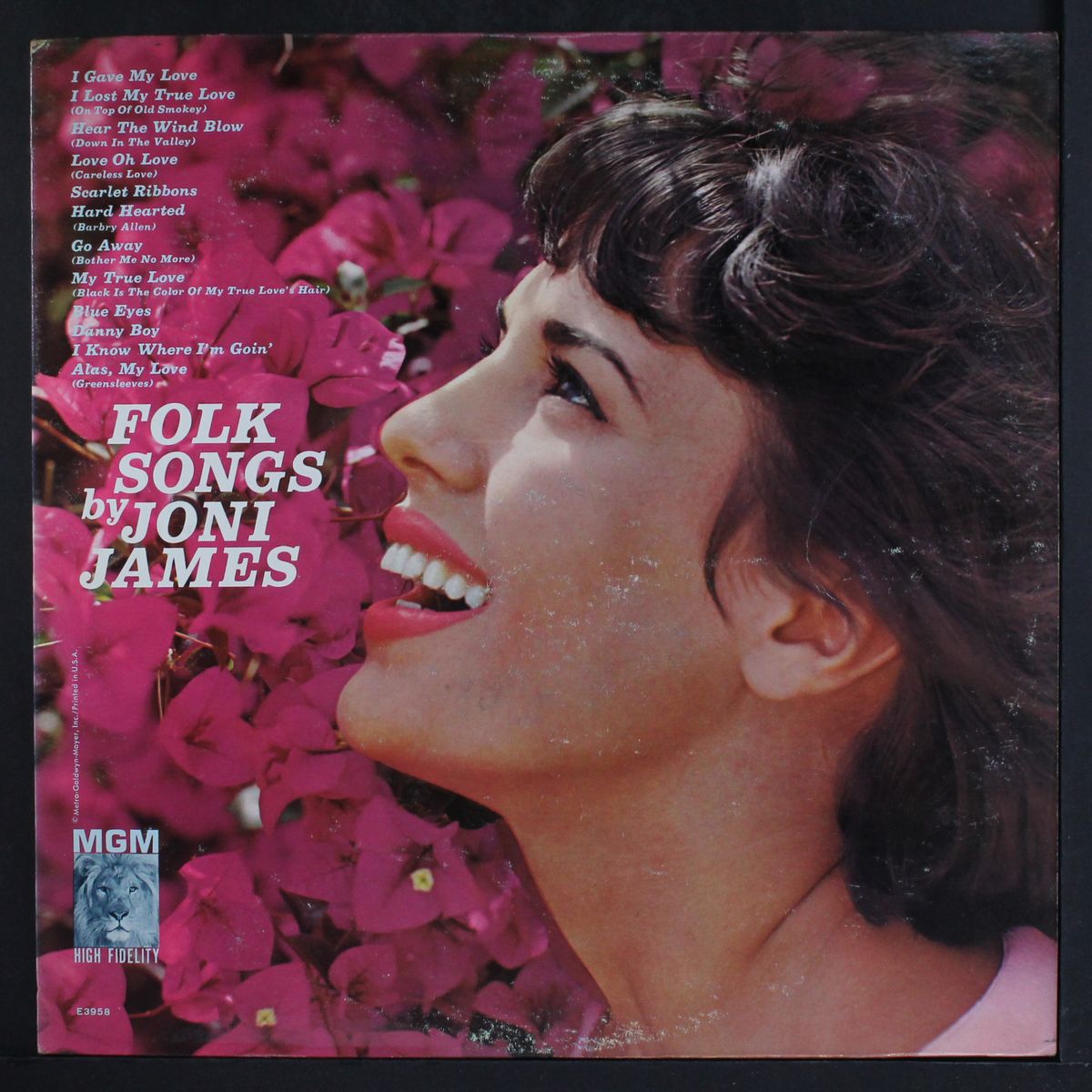 folk songs by JONI JAMES