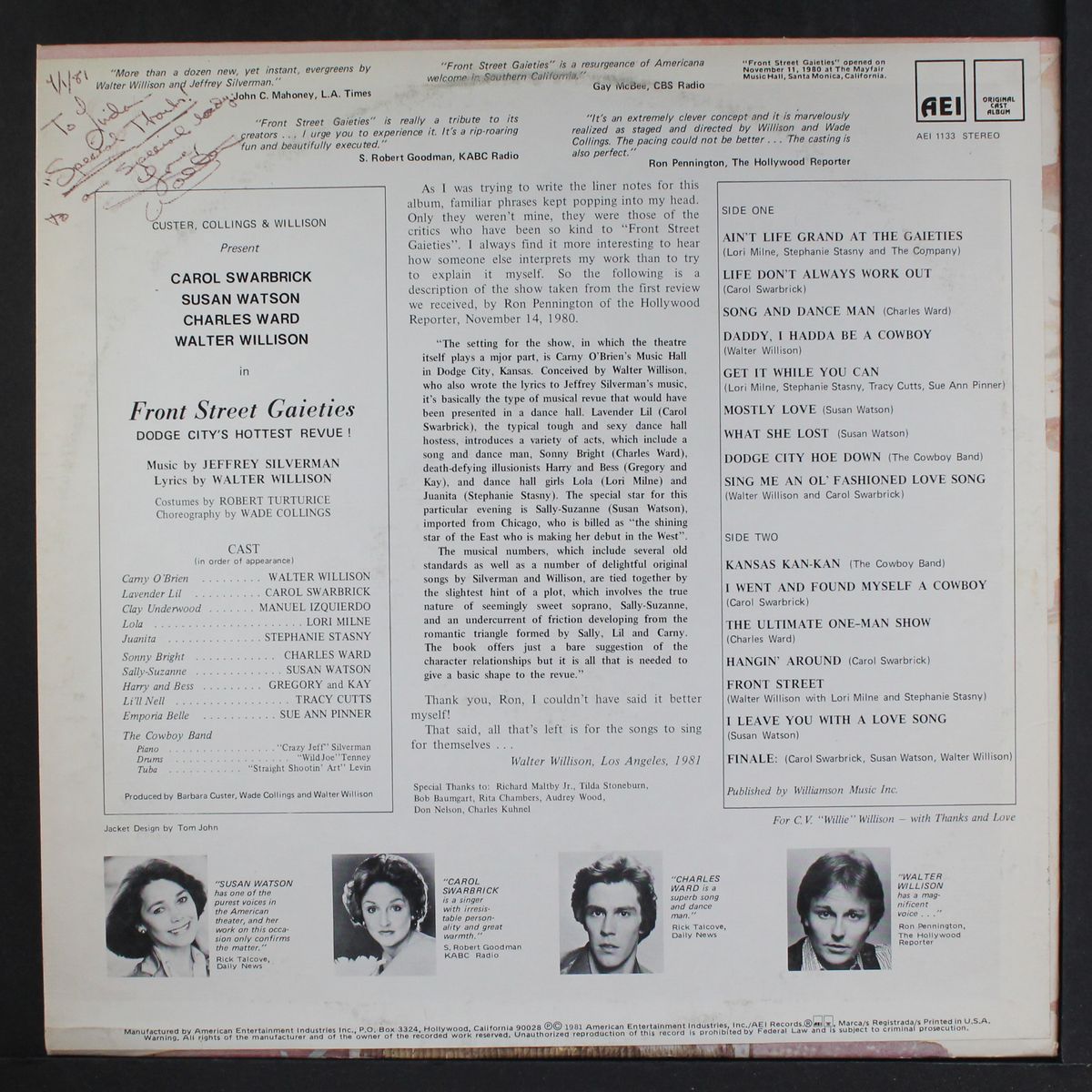 front street gaieties by SOUNDTRACK