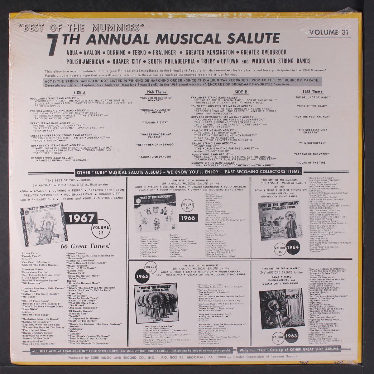 best of the mummers - 7th annual musical salute by VARIOUS