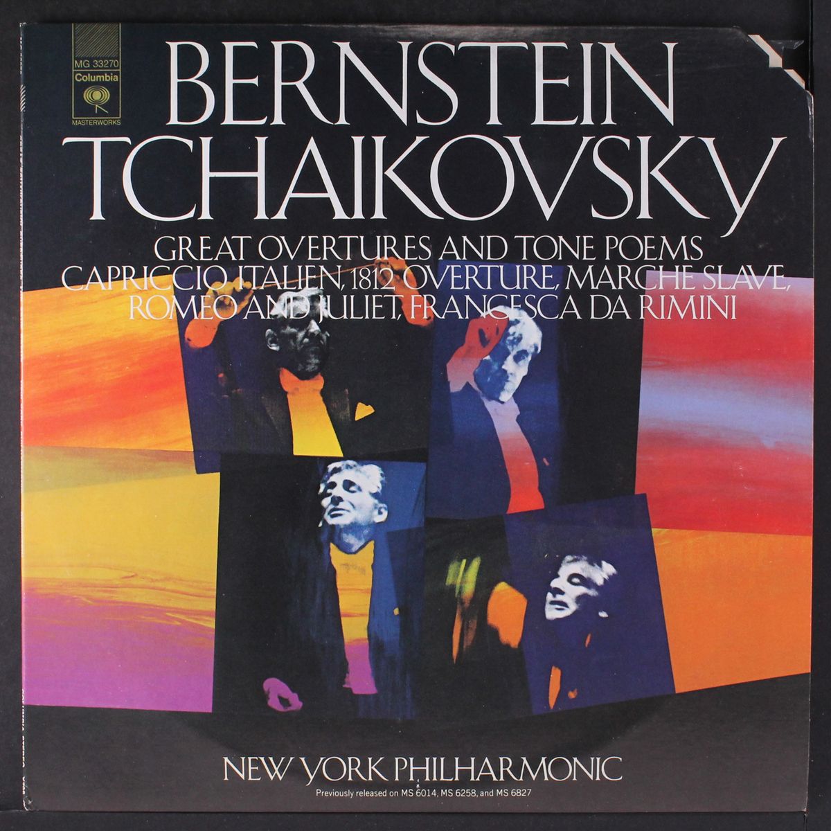 tchaikovsky: great overtures & tone poems by LEONARD BERNSTEIN