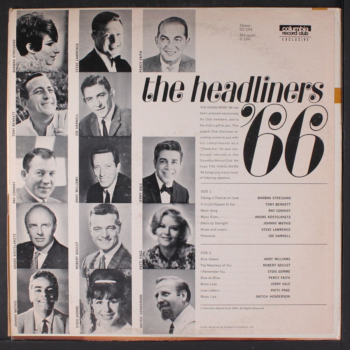 the headliners '66 by VARIOUS