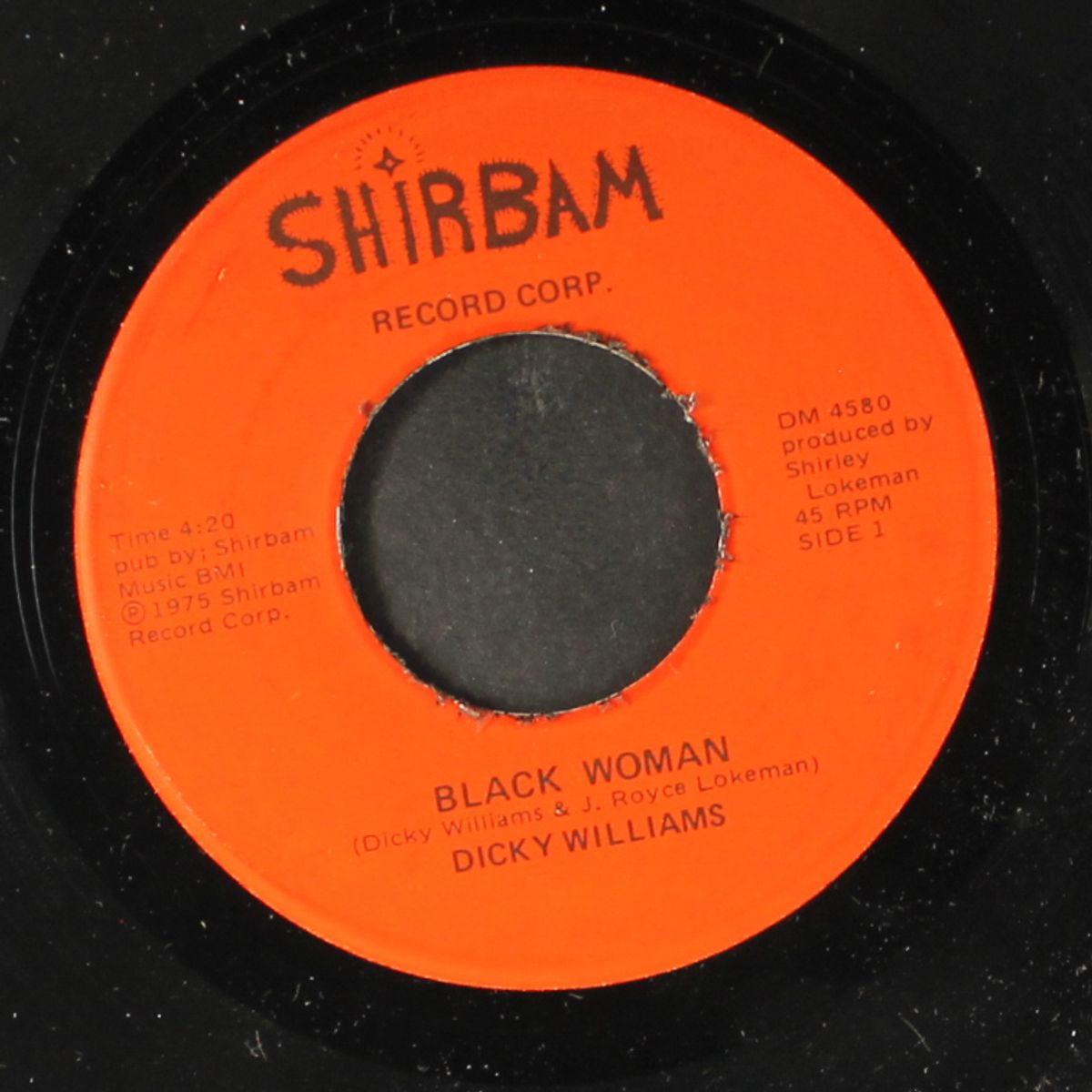 black woman / i'll be standing by by DICKY WILLIAMS