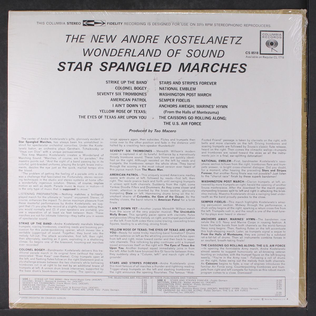 star spangled marches by ANDRE KOSTELANETZ