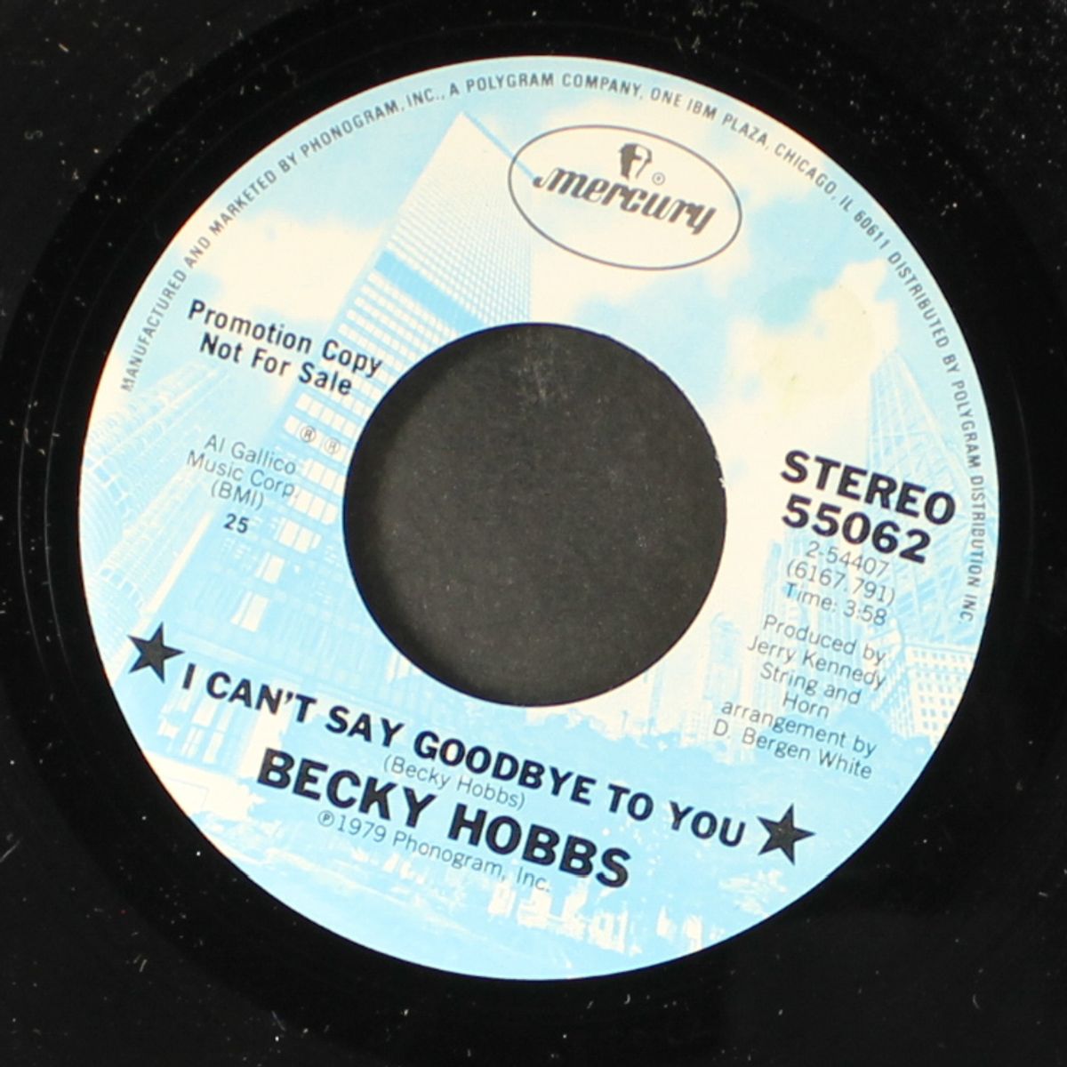 i can't say goodbye to you / same by BECKY HOBBS