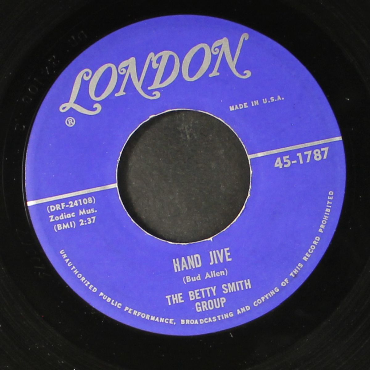 hand jive / bewitched by BETTY SMITH GROUP