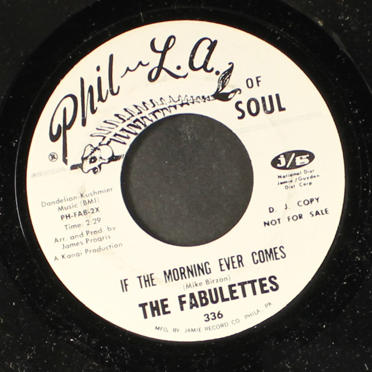 because of love / if the morning ever comes by FABULETTES
