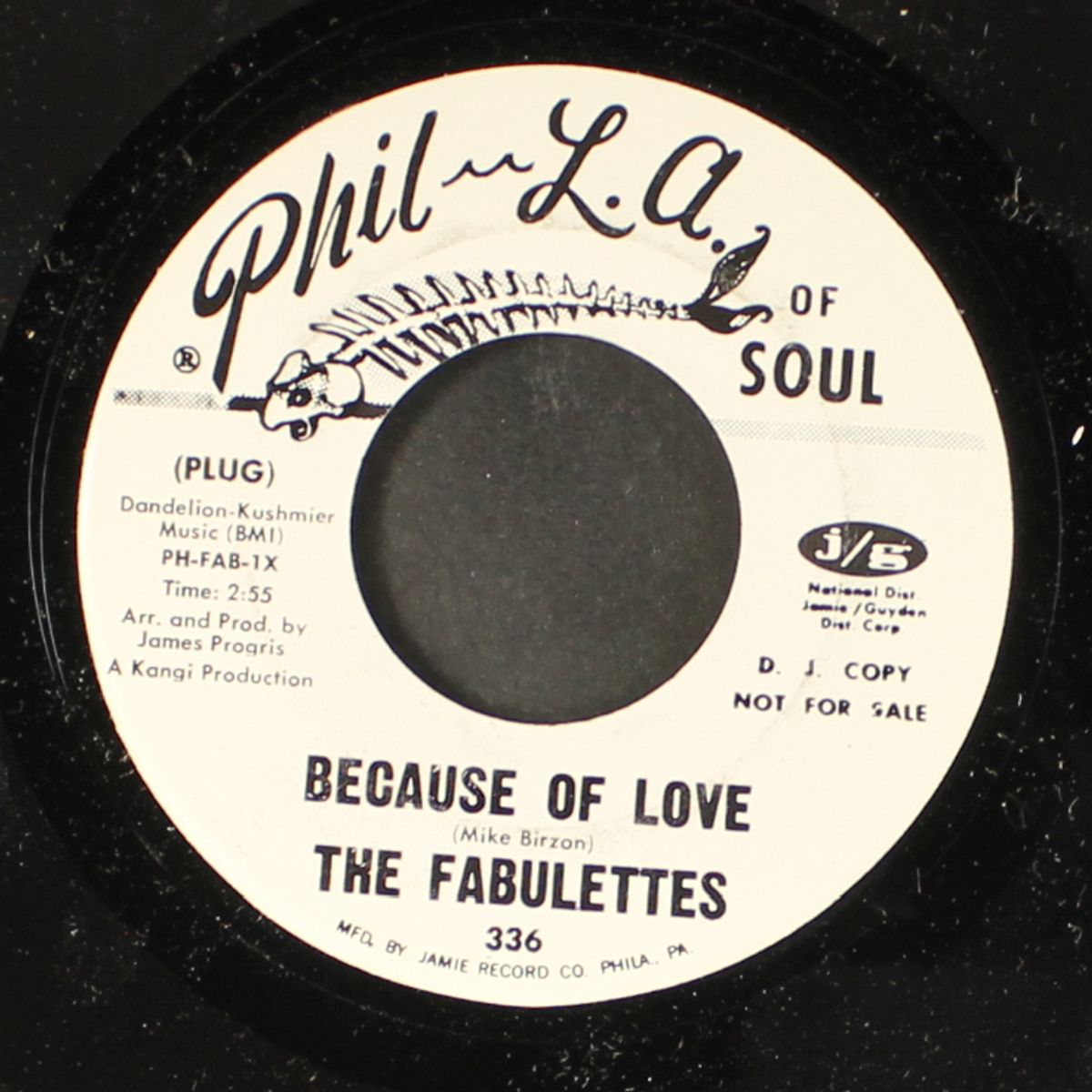 because of love / if the morning ever comes by FABULETTES