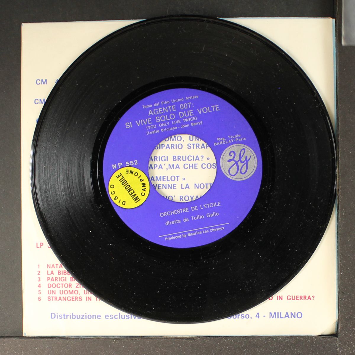 agente 007: si vive solo due volte (you only live twice) by ORCHESTRE DE L'ETOILE