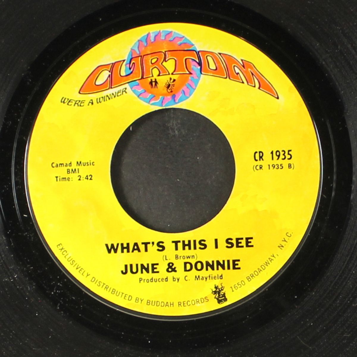 what's this i see / i thank you baby by JUNE & DONNIE
