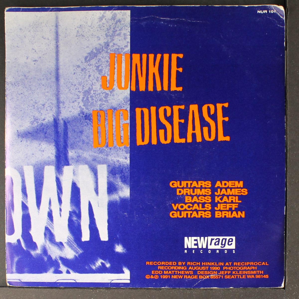 junkie / big disease by FIRECLOWN