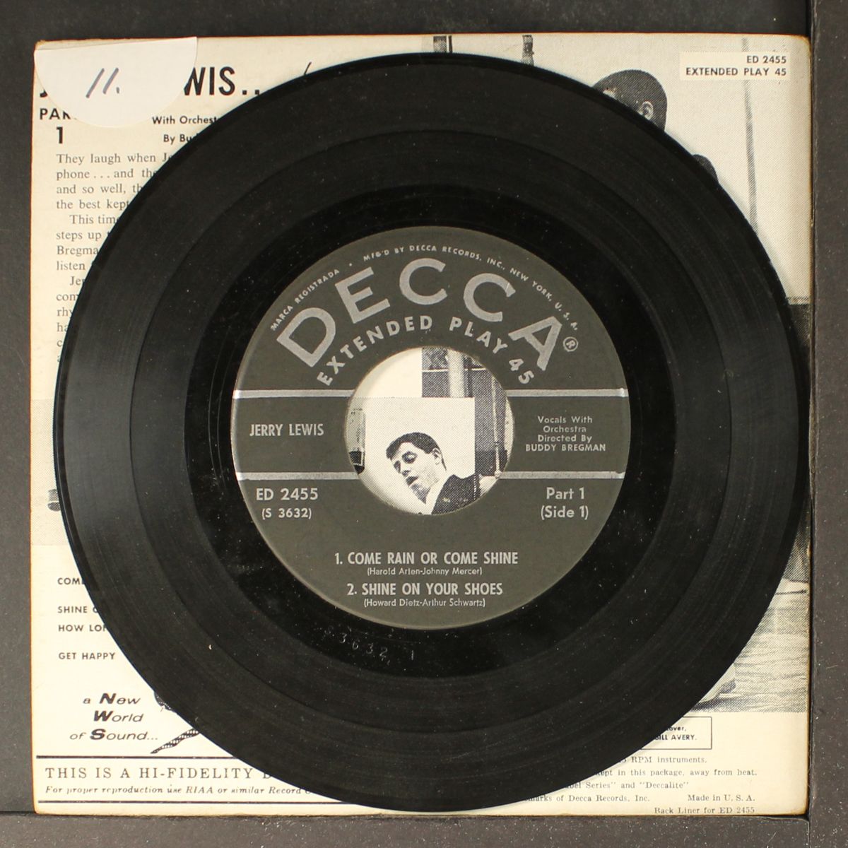 just sings by JERRY LEWIS