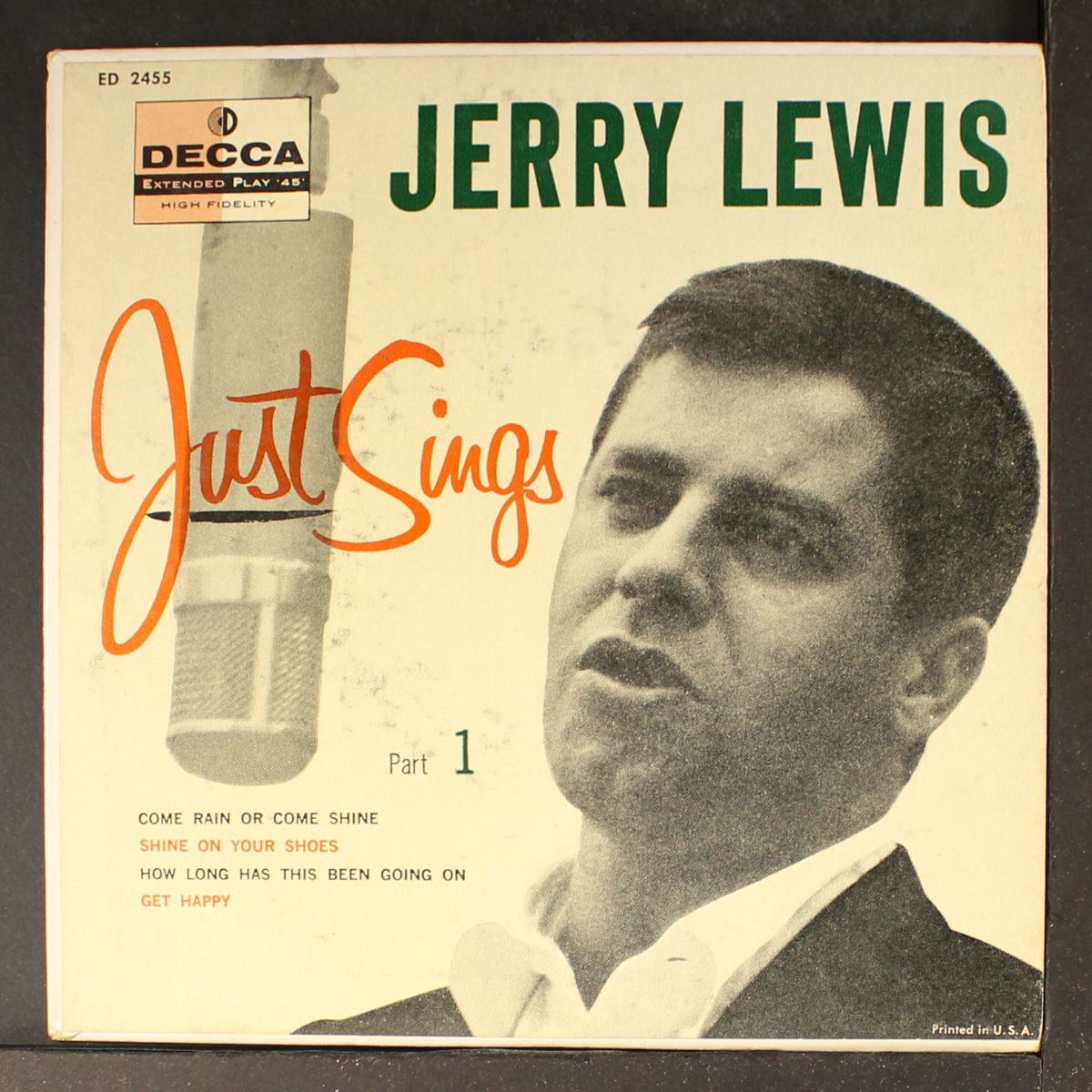 just sings by JERRY LEWIS