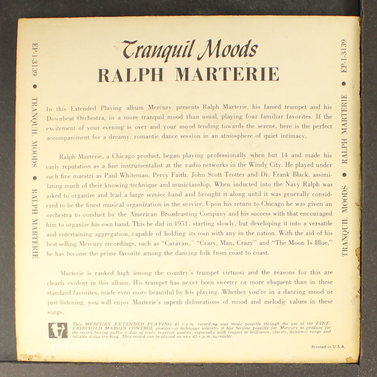 tranquil moods by RALPH MARTERIE