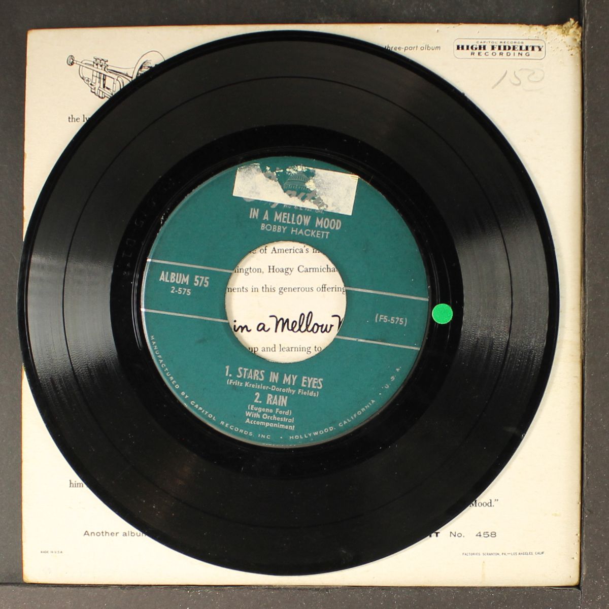 in a mellow mood pt. 2 by BOBBY HACKETT