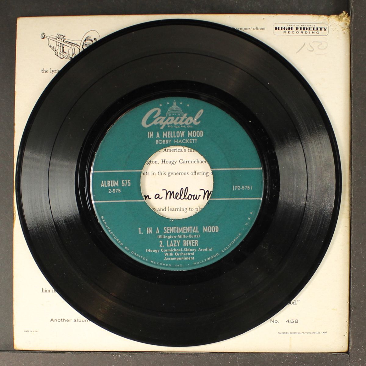 in a mellow mood pt. 2 by BOBBY HACKETT