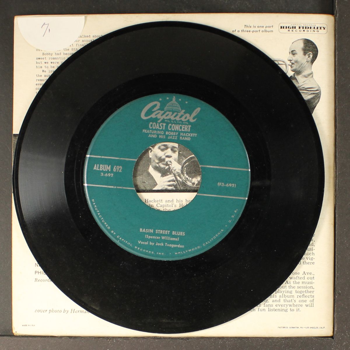 coast concert pt. 2 by BOBBY HACKETT