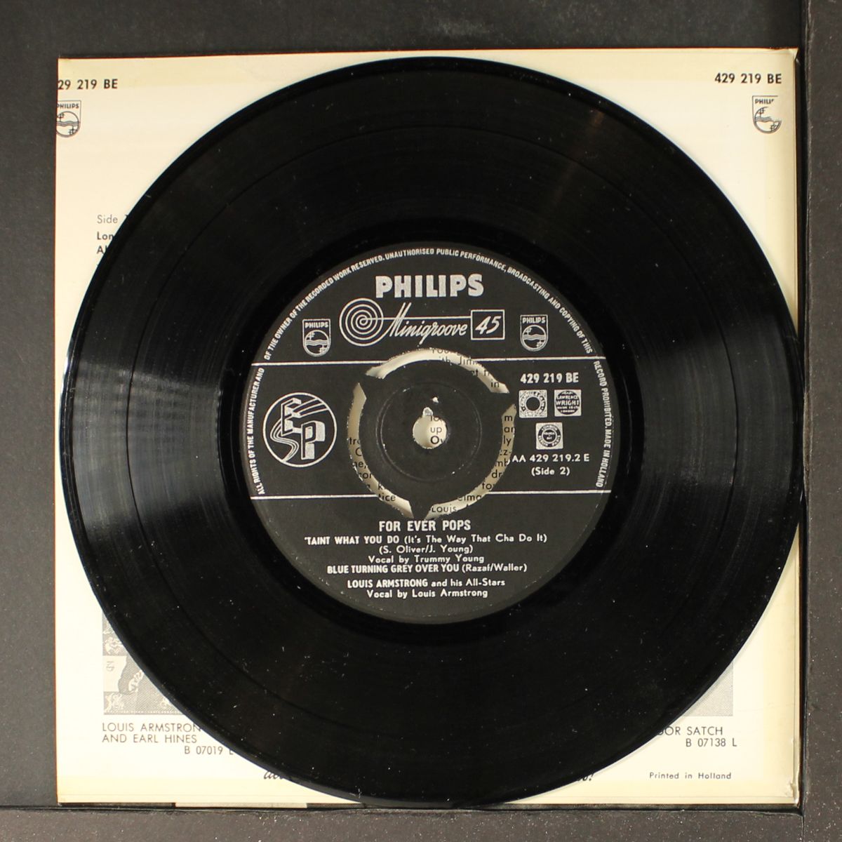 for ever pops by LOUIS ARMSTRONG