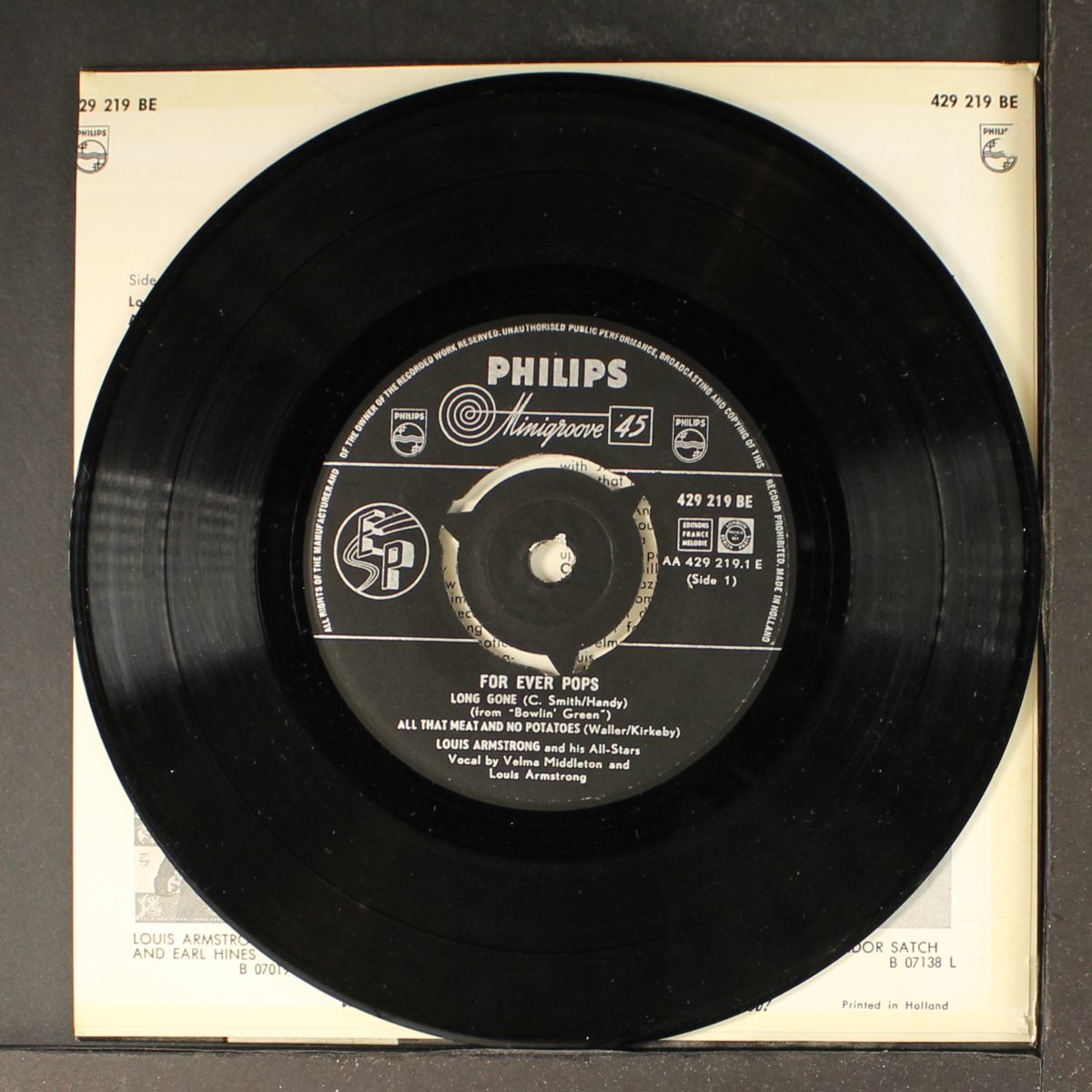 for ever pops by LOUIS ARMSTRONG