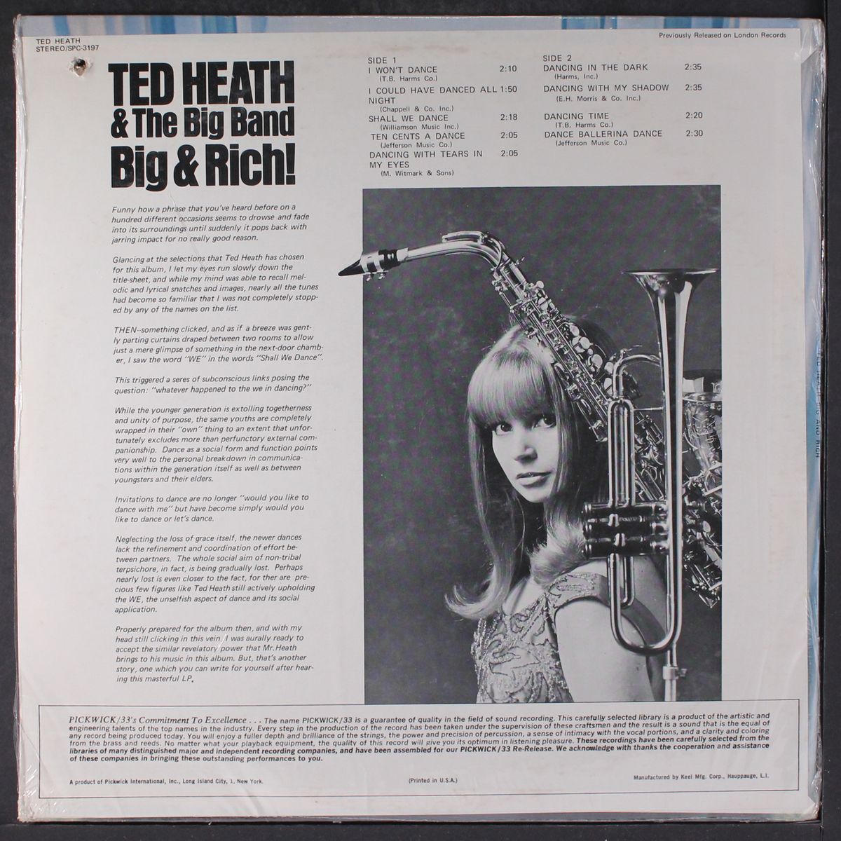 big & rich! by TED HEATH
