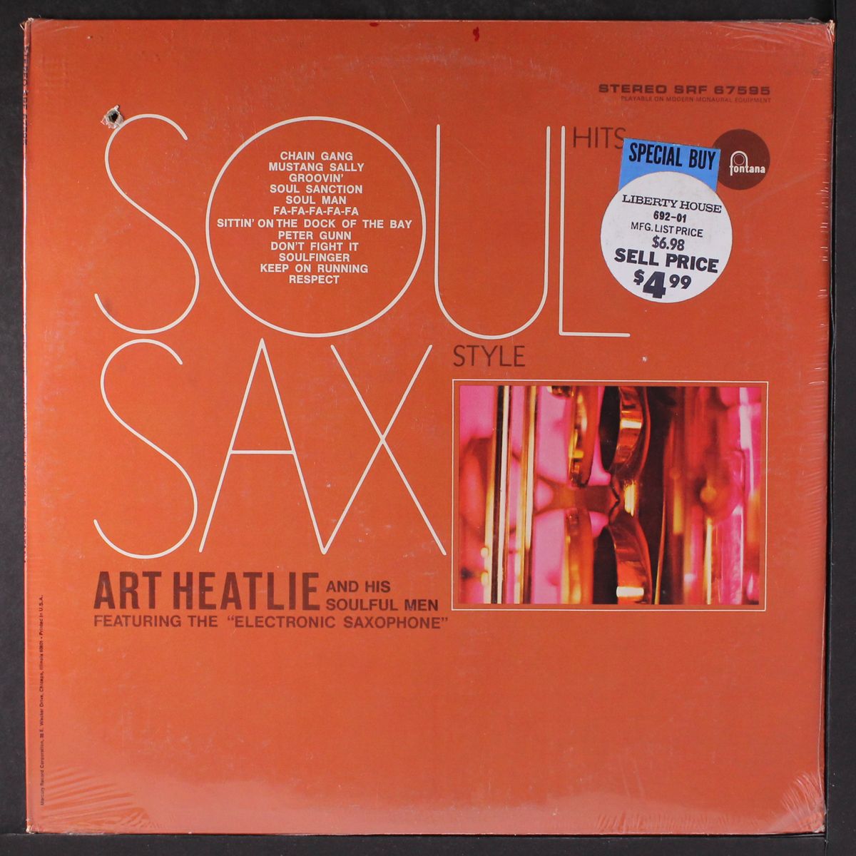 soul hits sax style by ART HEATLIE