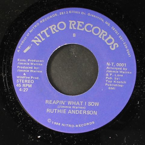 RUTHIE ANDERSON