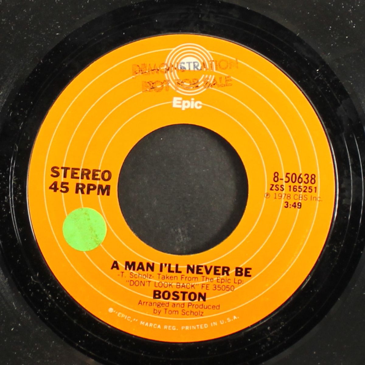 a man i'll never be by BOSTON