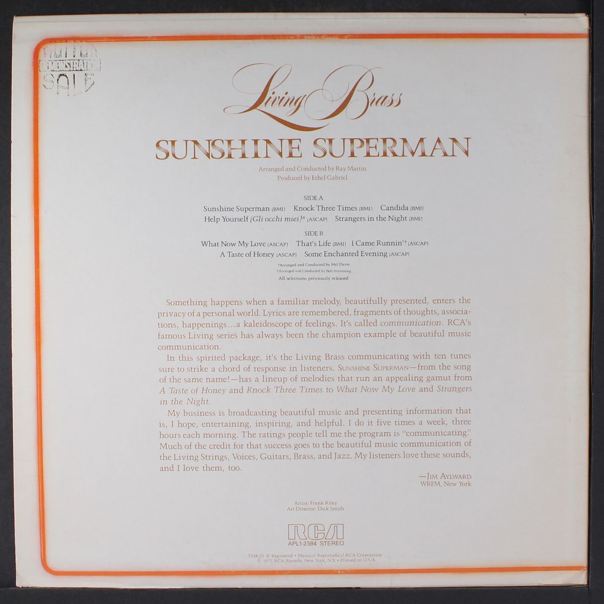 sunshine superman by LIVING BRASS