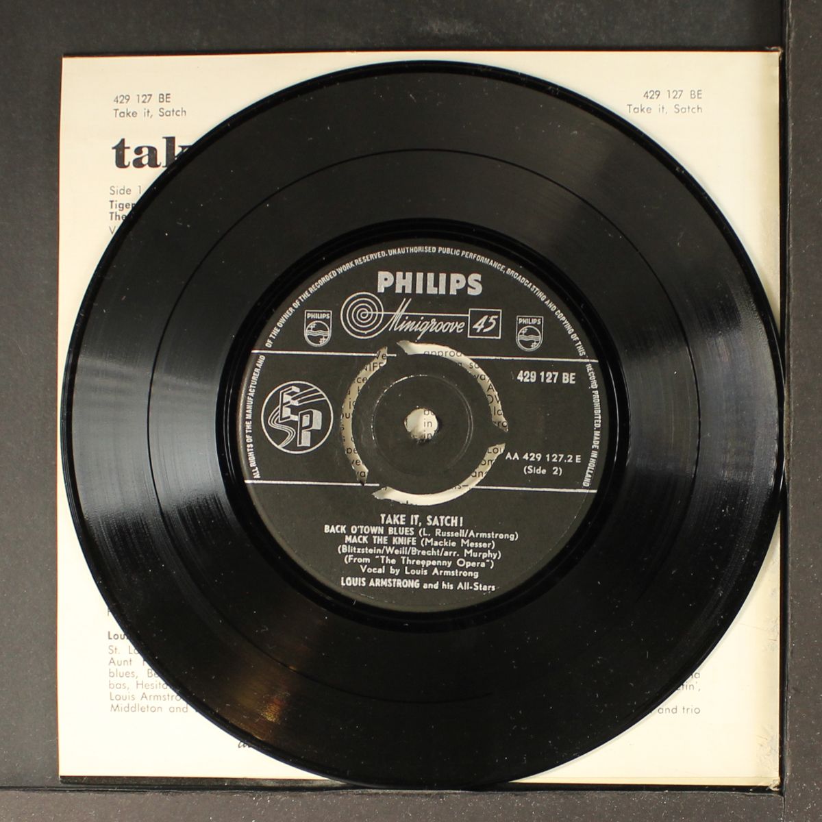 take it satch by LOUIS ARMSTRONG