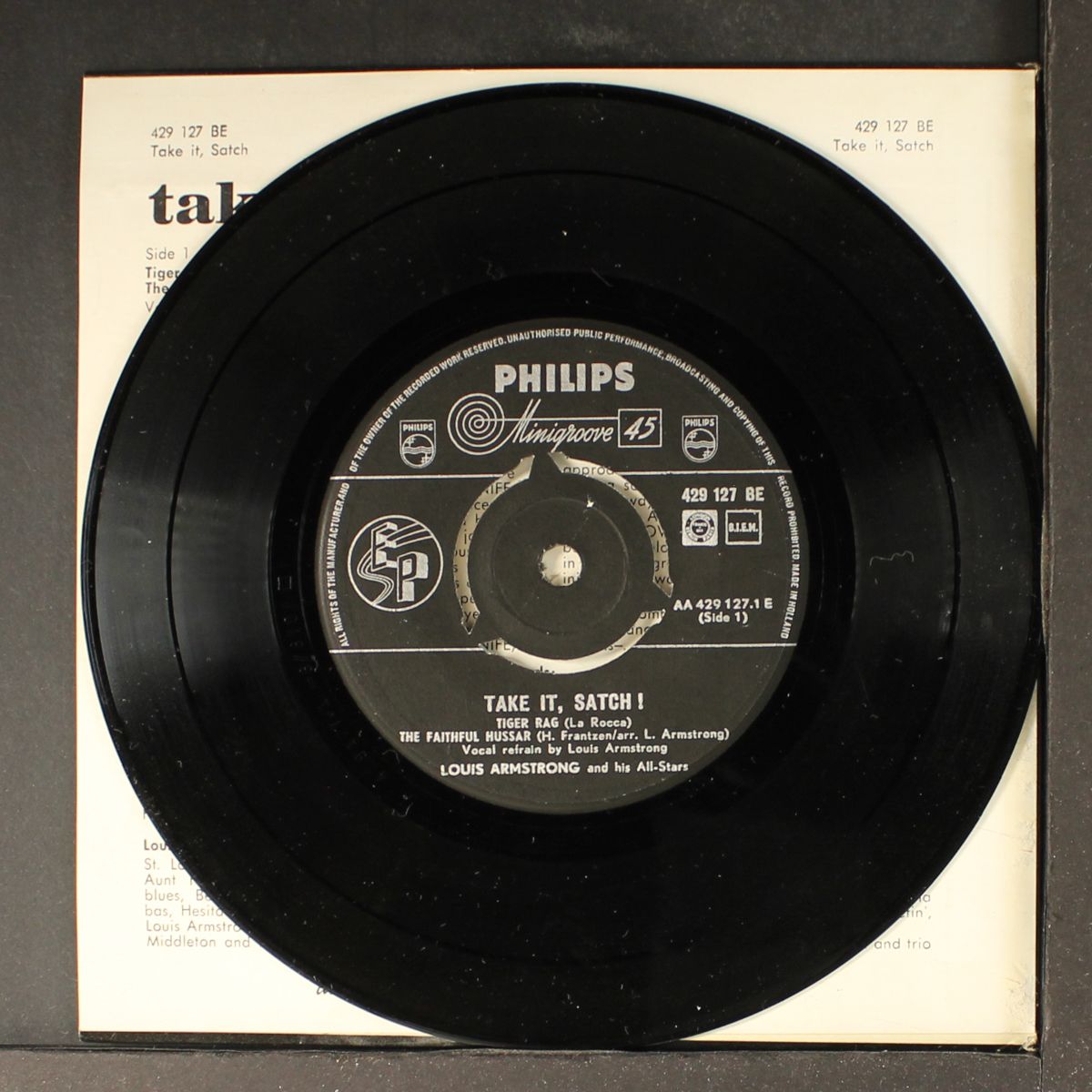 take it satch by LOUIS ARMSTRONG