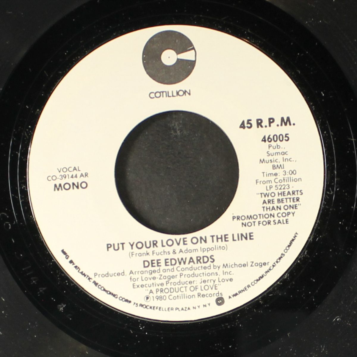 put your love on the line / mono by DEE EDWARDS