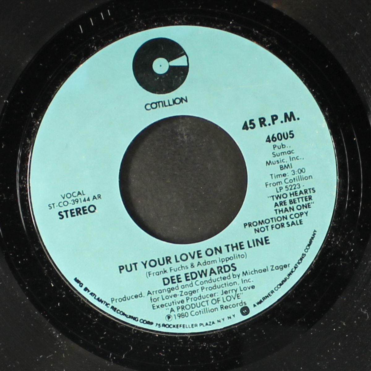 put your love on the line / mono by DEE EDWARDS