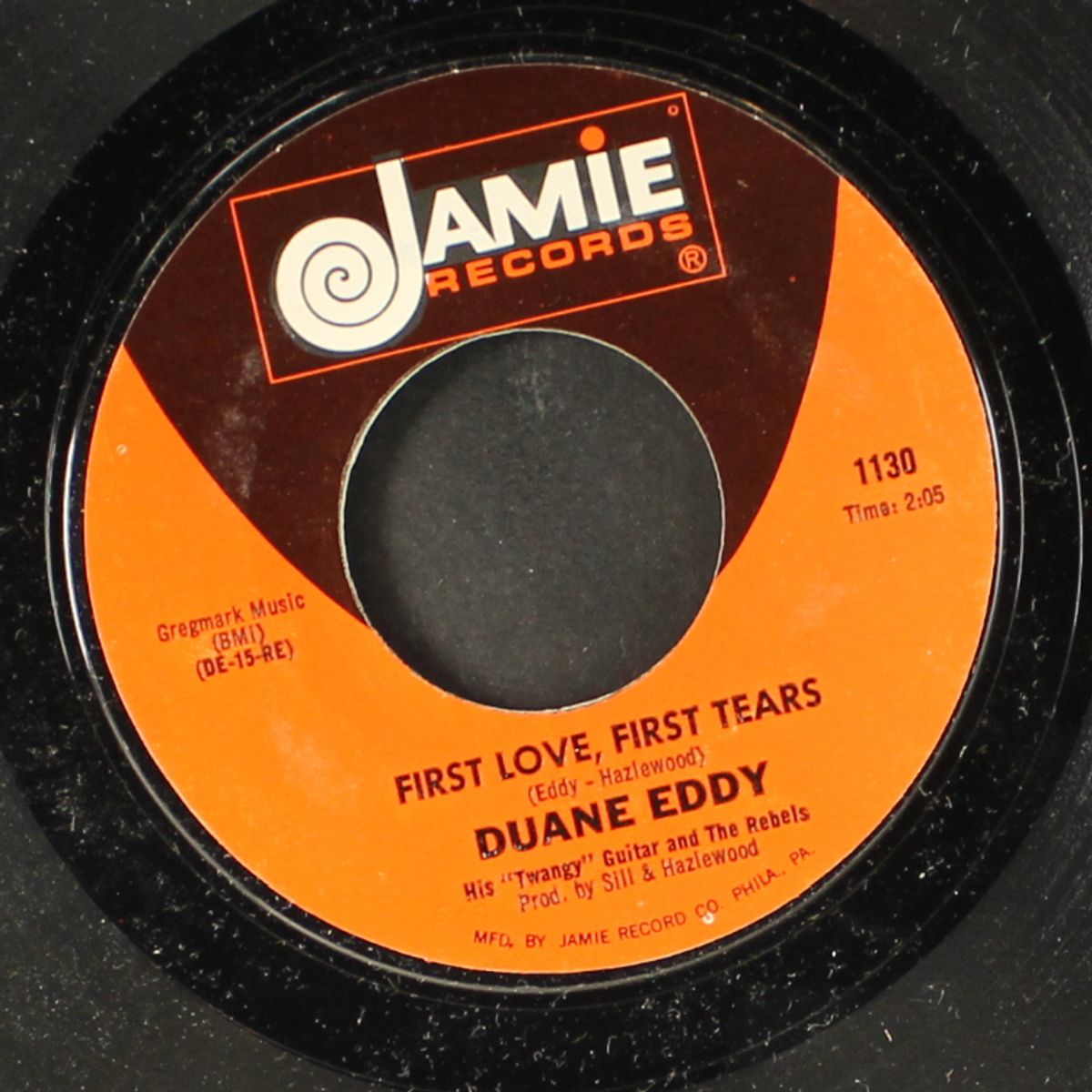 some kind-a earthquake / first love, first tears by DUANE EDDY