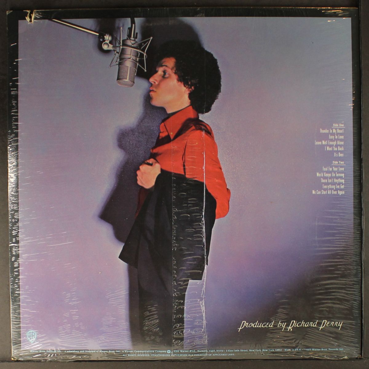 thunder in my heart by LEO SAYER