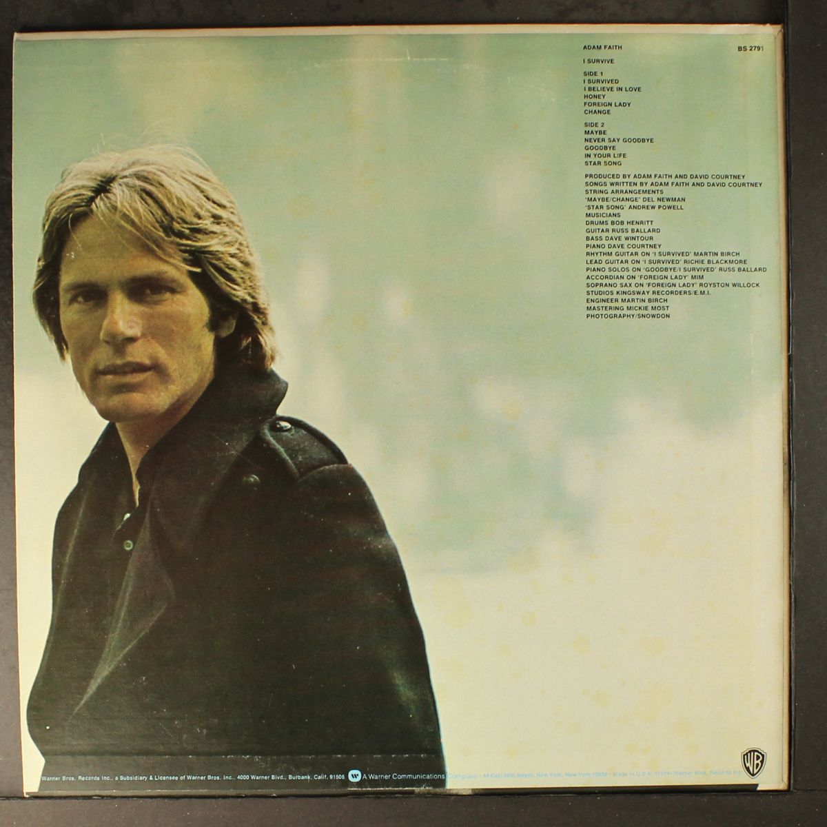 i survive by ADAM FAITH