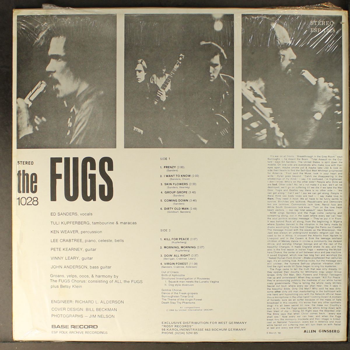 the fugs by FUGS