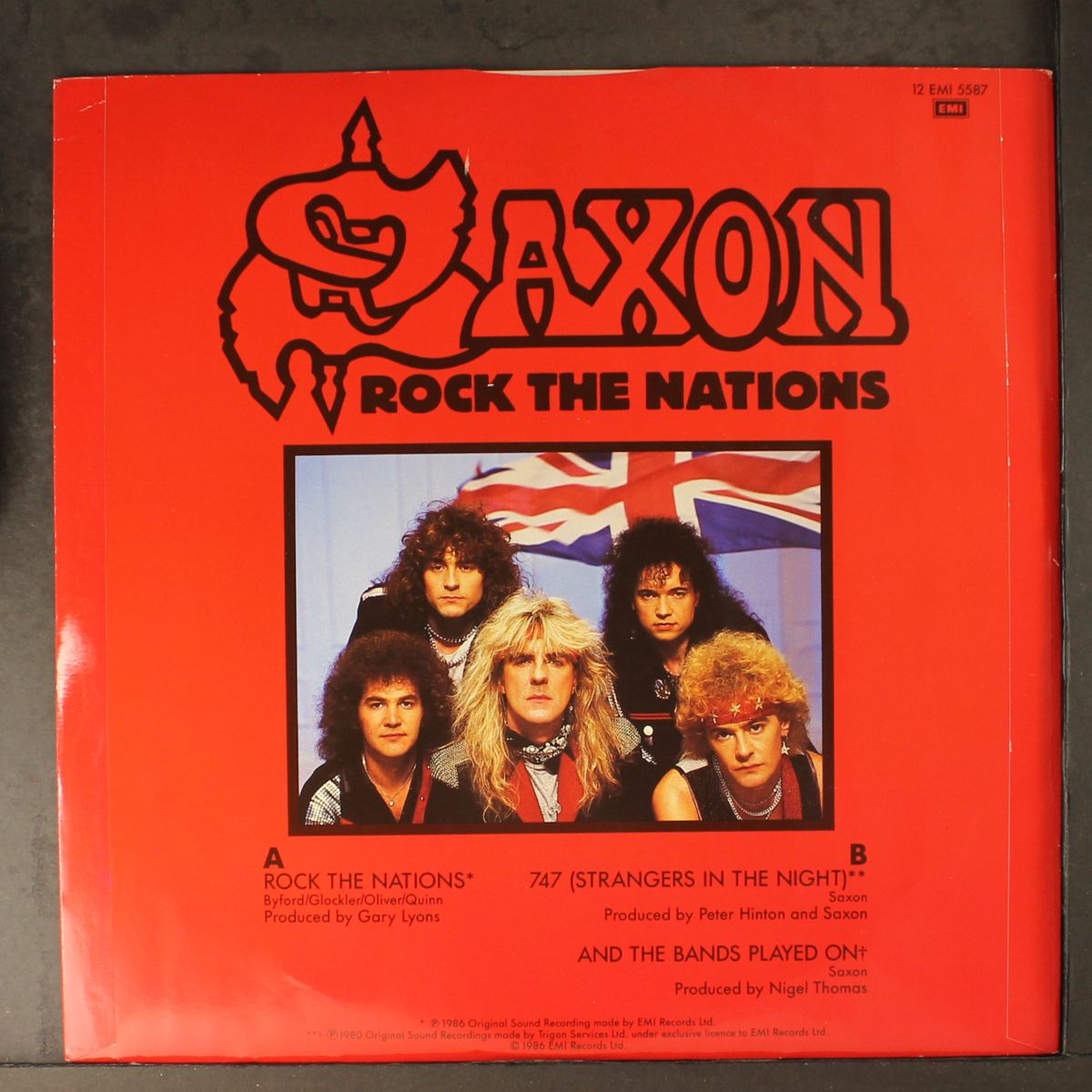 rock the nations +2 by SAXON