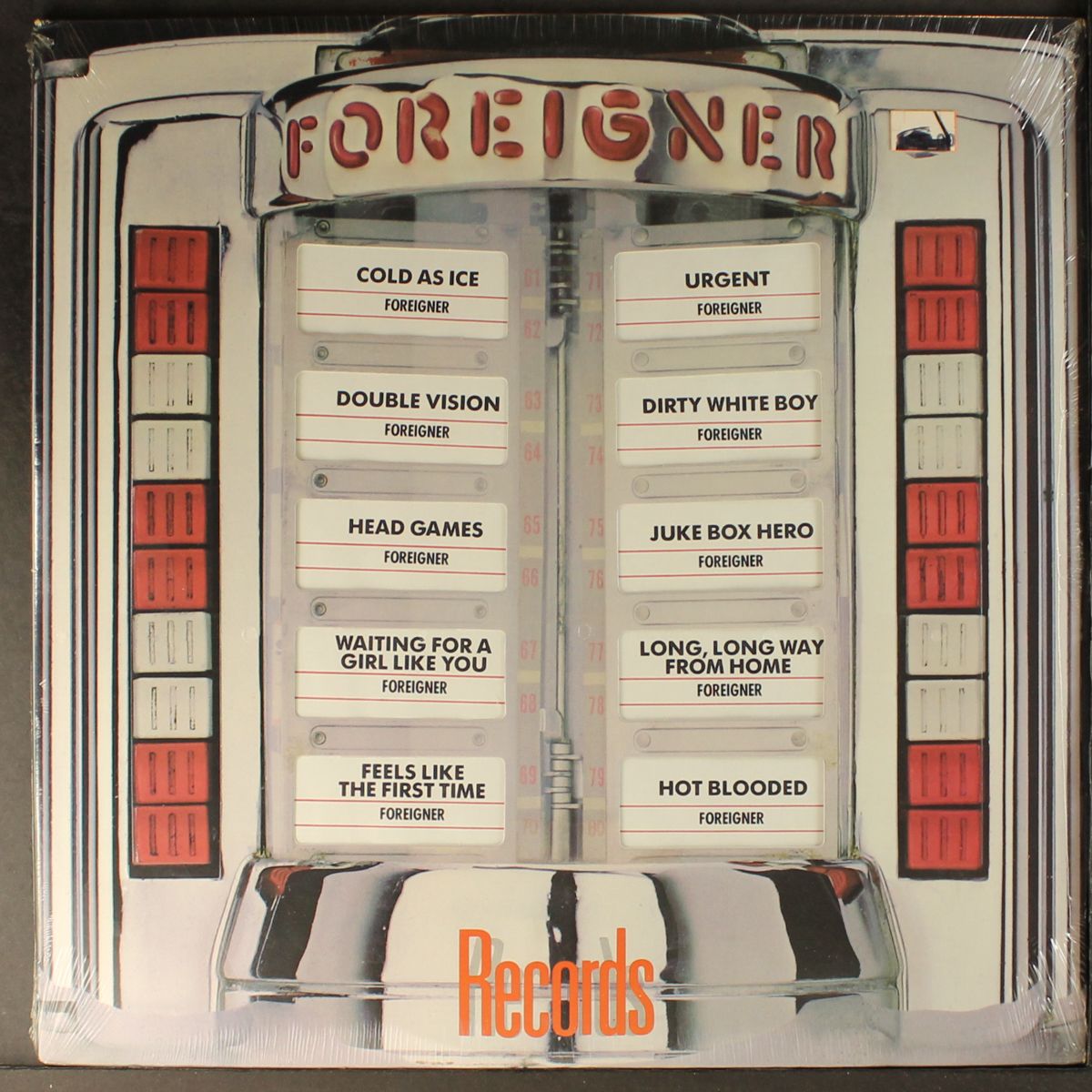 records by FOREIGNER