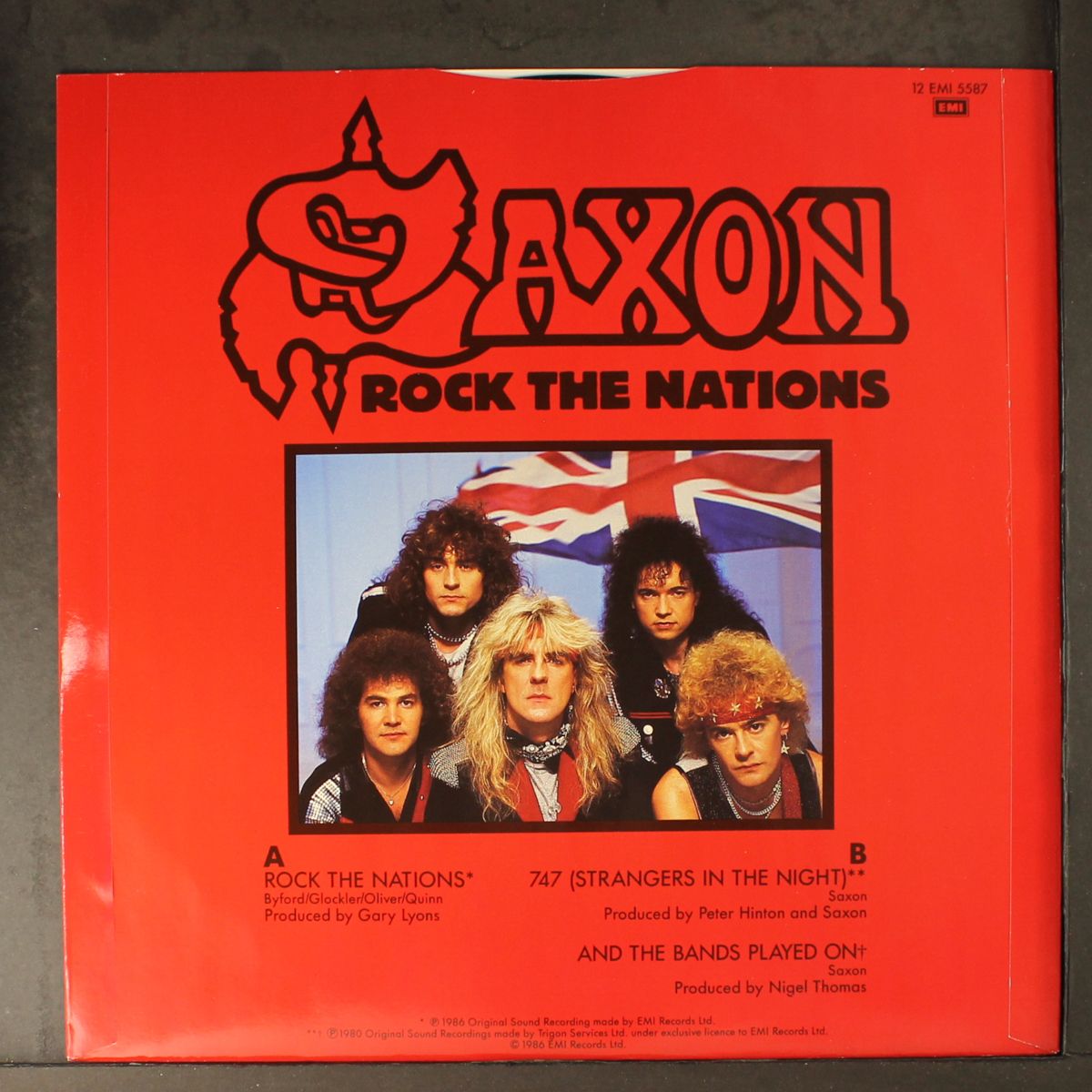 rock the nations by SAXON
